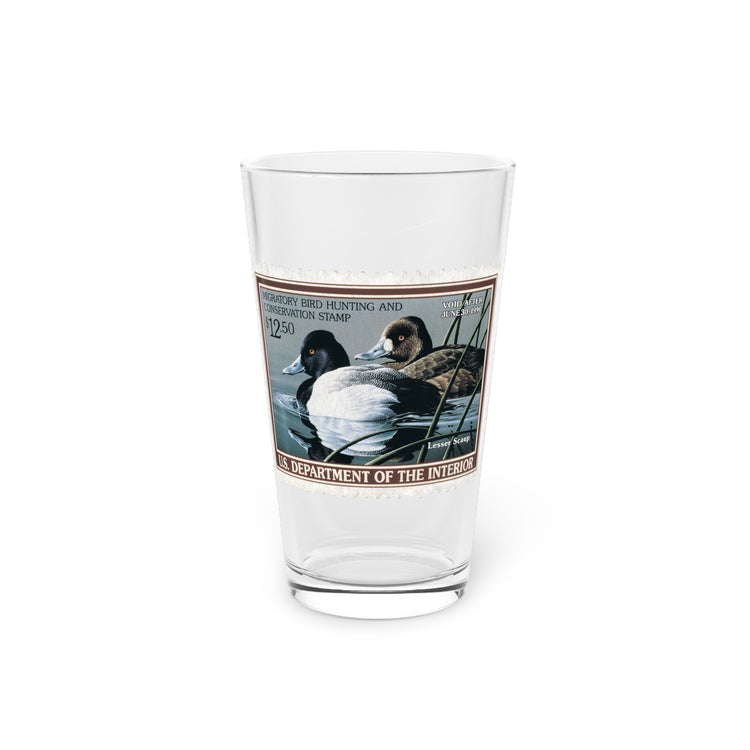 Official 1989-1990 Federal Duck Stamp - Pint Glass