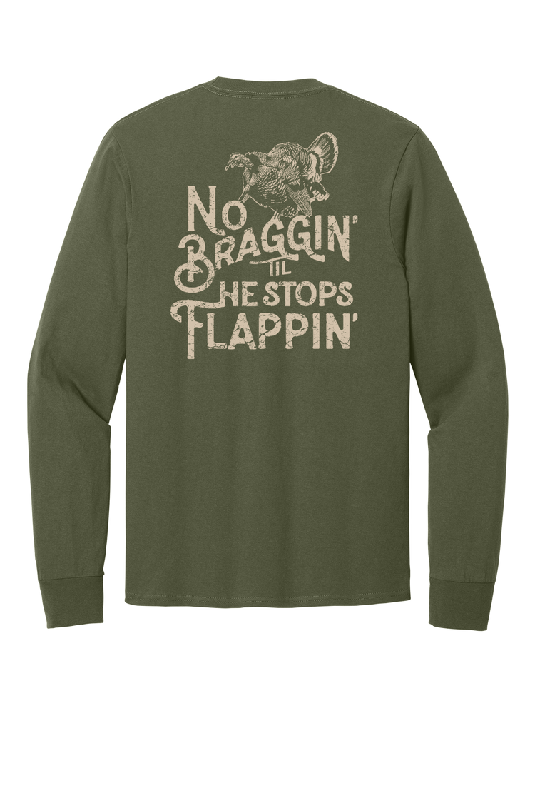 No Braggin Long Sleeve Tee